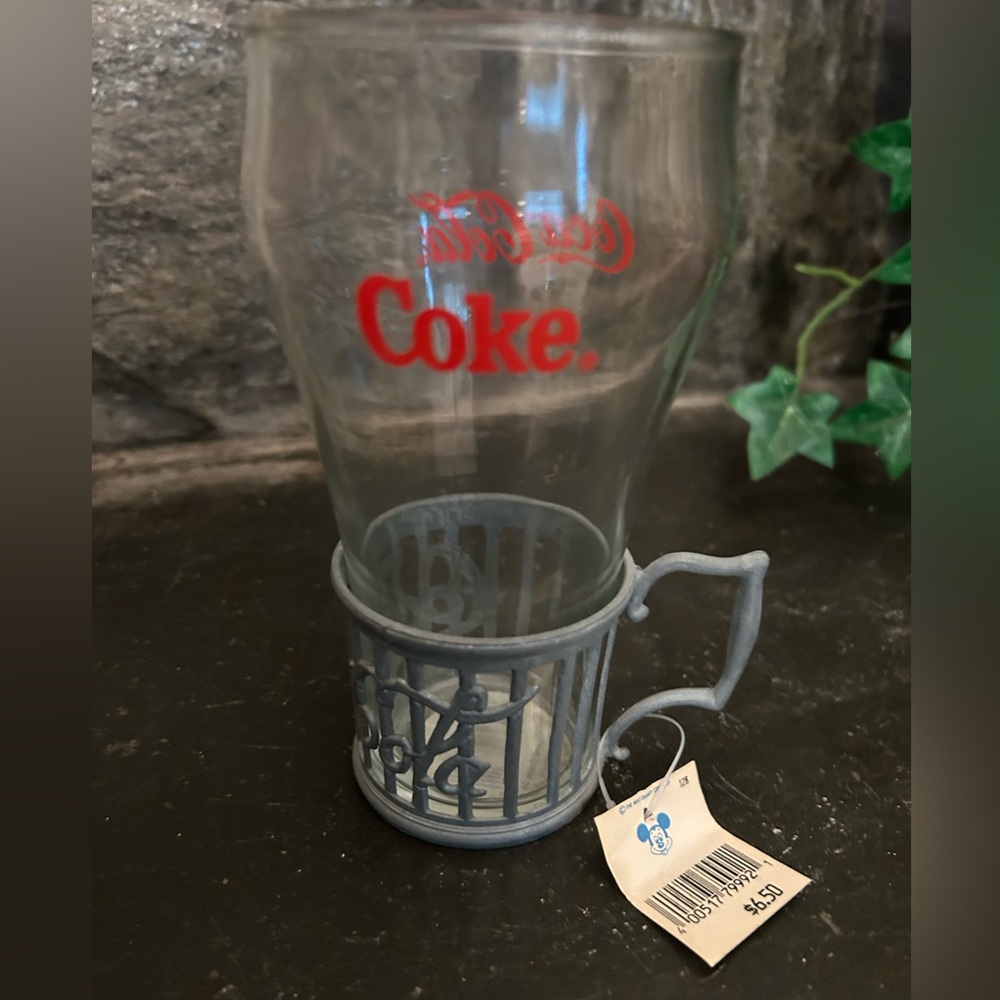 Vintage Coca Cola glass